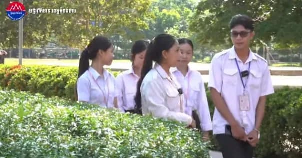 យុវសិស្សនៃវិទ្យាល័យសម្តេចតេជោ ហ៊ុន សែន ស្ទឹងត្រង់ ប្រៀបធៀបពីព័ត៌មានពិត និងព័ត៌មានមិនពិត