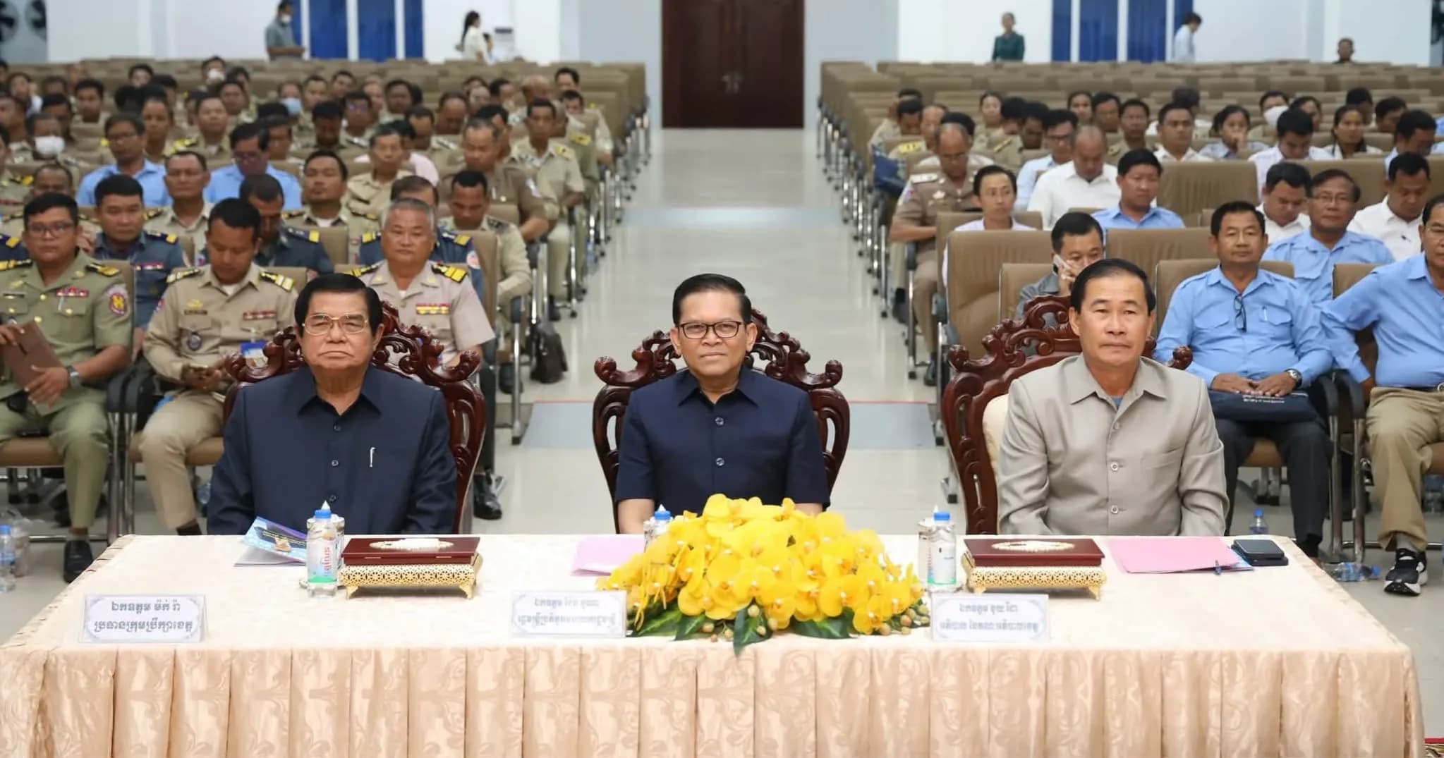 ឯកឧត្តម ប៉ែន បូណា និង ឯកឧត្តម ខូយ រីដា អញ្ជើញជាធិបតីក្នុងវគ្គបណ្តុះបណ្តាលតម្រង់ទិស ស្តីពីការពង្រឹងប្រសិទ្ធភាពការងារនាំពាក្យ និងព័ត៌មាន នៅខេត្តពោធិ៍សាត់
