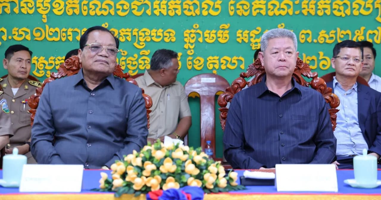 ឯកឧត្តម គួច ចំរើន ណែនាំអភិបាលស្រុកពញាឮថ្មី ពង្រឹងសន្តិសុខ សេវាសាធារណៈ ការអភិវឌ្ឍមូលដ្ឋាន និងត្រៀមបង្ការការពារគ្រោះមហន្តរាយនានា